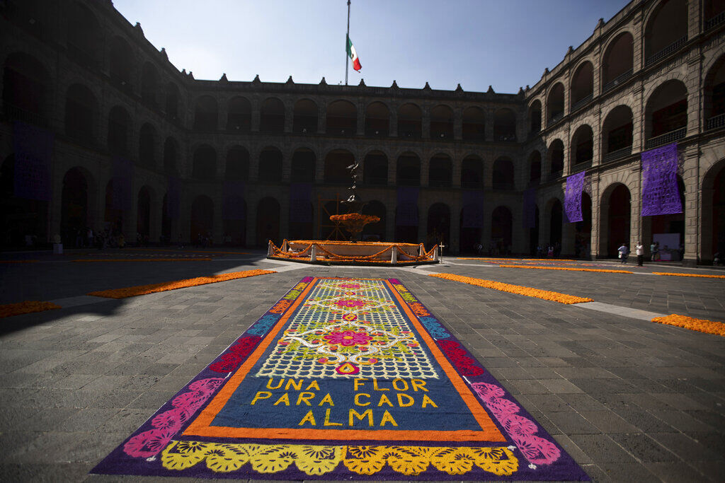 APTOPIX Virus Outbreak Mexico Day of The Dead